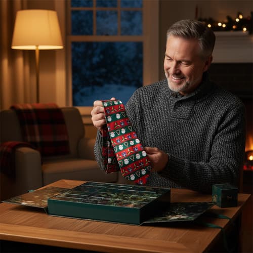 Adventskalender för män, 24 presenter, Jul 2025