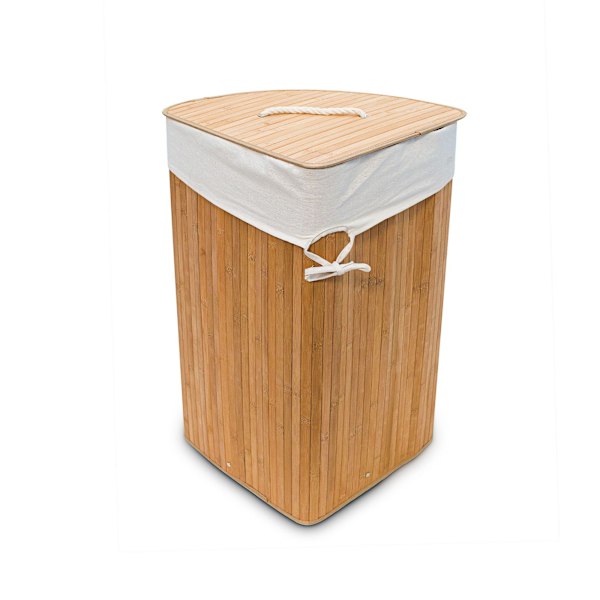 Tvättkorg hörn bambu
