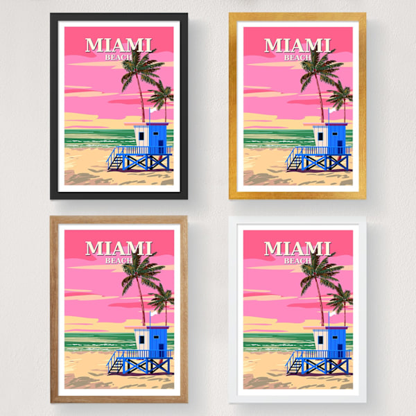 Plakat A3 Miami - 2016