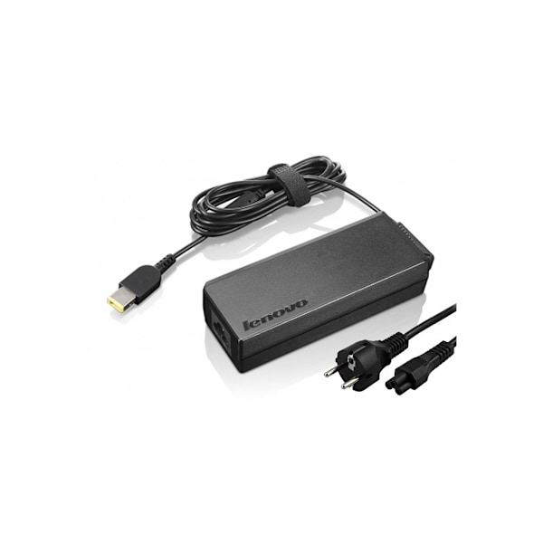 Lenovo ThinkPad 65W AC Adapter (slank tip) - Danmark Sort