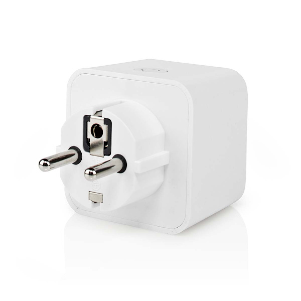 SmartLife Smart Plug | Wi-Fi | Effektmåler | 3680 W | Type F (CEE 7/7) | 0 - 55 °C | Android™ / IOS | Hvid