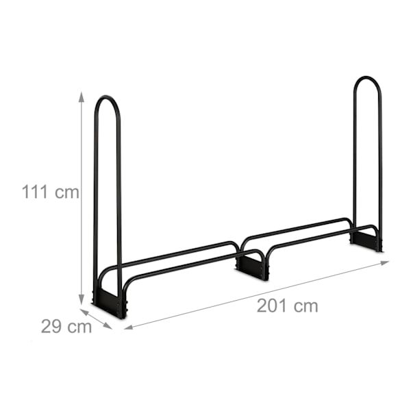 Vedhylla i metall 201 cm