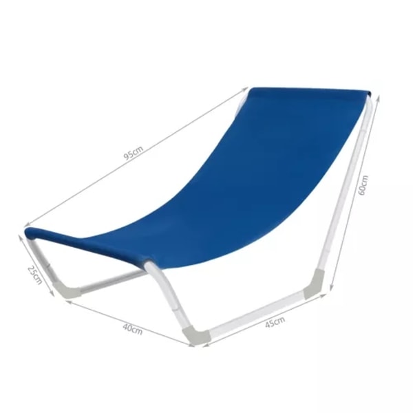 Strandsäng - turist hopfällbar 23563