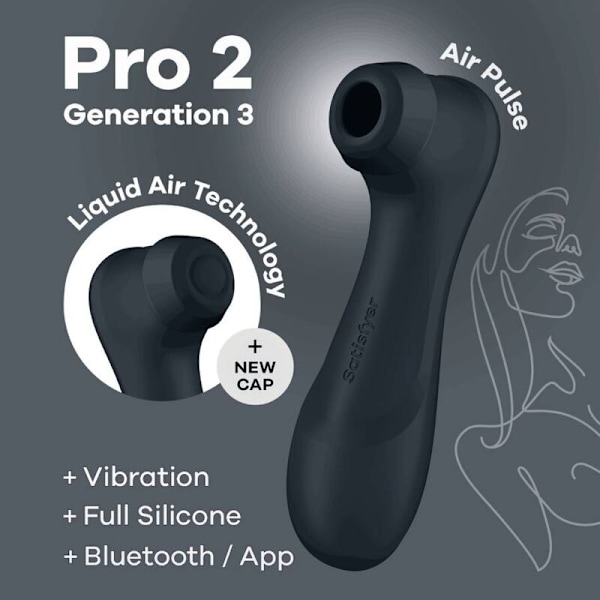 Satisfyer - Pro 2 Generaciã“N 3 Black Bluetooth & App