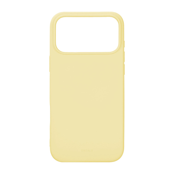 iPhone 17 Pro Max återvunnet silikonskal – Citron