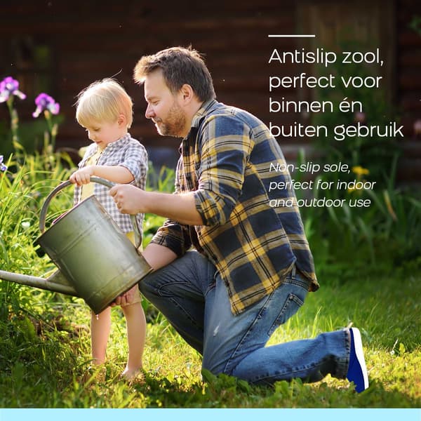 Bambu Gel Tofflor, Andningsbara, Storlek M 40/41