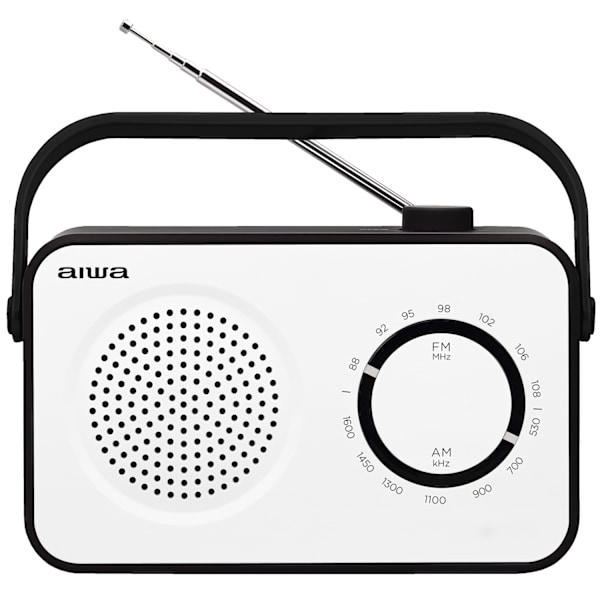 Analog radio Hvid