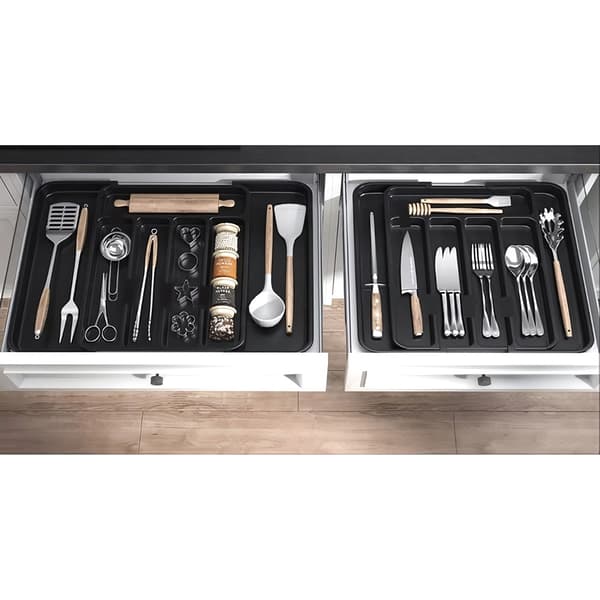 Plastskuffeindsats/-arrangør Ruhhy 24748