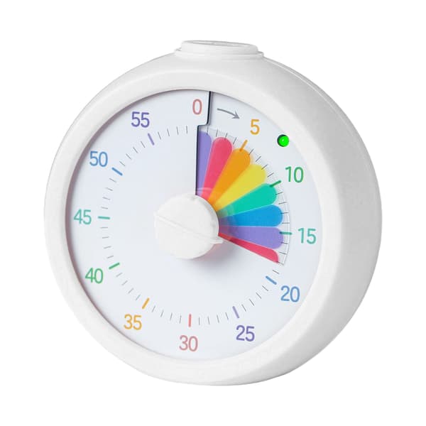 Visuel regnbuetimer til børn og voksne, 60 minutter