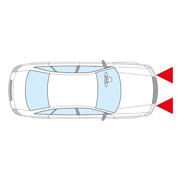 Auton polttimo 12V 4W BA9s 2 kpl läpipainopakkauksessa