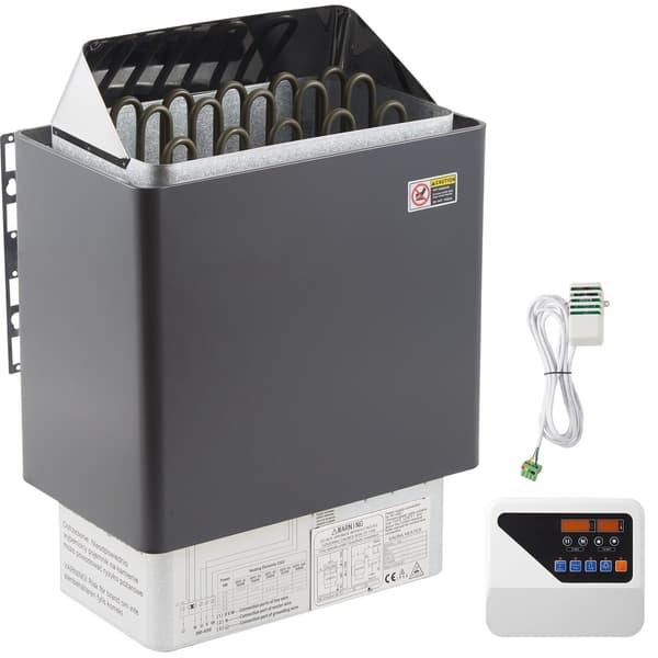 Elektrisk bastuaggregat 9 kW, extern styrenhet, 9-13 m³