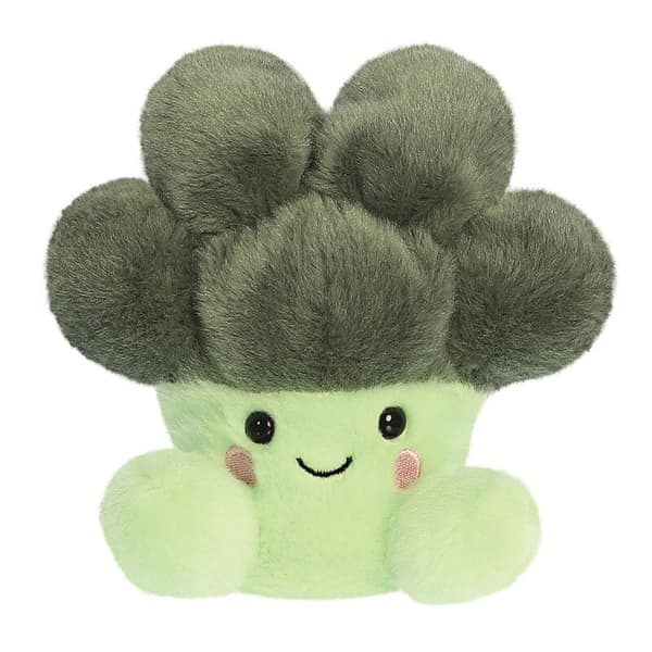 Palm Pals Broccoli plyschleksak 13cm