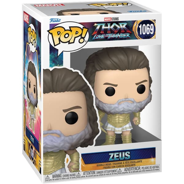 Marvel Thor Love and Thunder Zeus actionfigur, 6-tommer