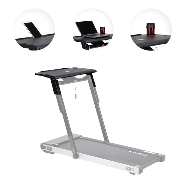 Løbebåndsbord med justerbar højde og foldbart design