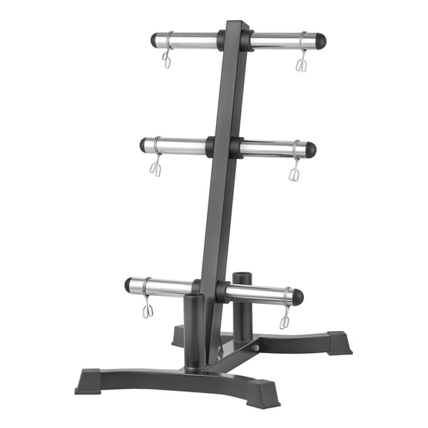 Viktskivestativ, L-ram, bärförmåga 454 kg, svart