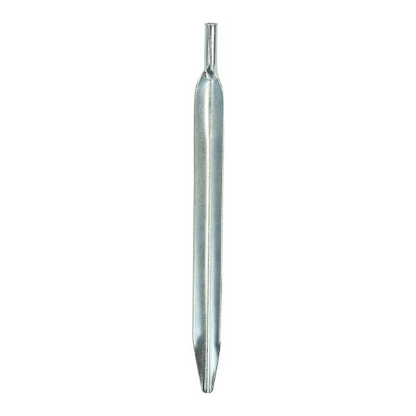 Tältpinne 25cm metall med krok 6 stycken i polybag