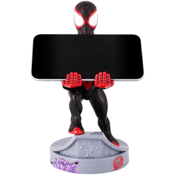 Marvel Spiderman Miles Morales figur klembeslag Cable guy 21cm