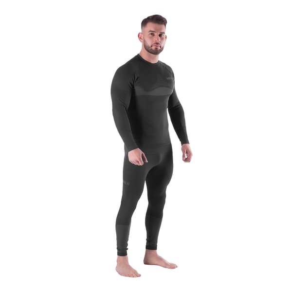 Termoaktive bukser til mænd, sorte, 2XL/3XL