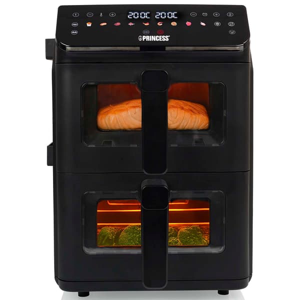 Kaksoiskori-ilmafriteerauskeitin, 2 x 5 l, 3000 W