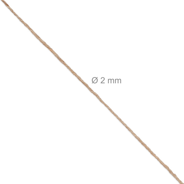 Jutekabel 2 mm x 100 m sæt af 4