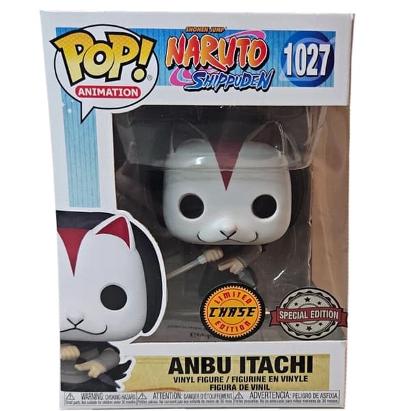 POP-figur Naruto Shippuden Anbu Itachi Chase Exklusiv