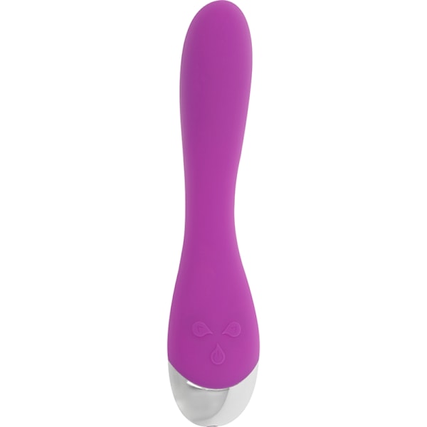 Ohmama - Vibrator 6 tilstande og 6 hastigheder lilla 20,5 cm