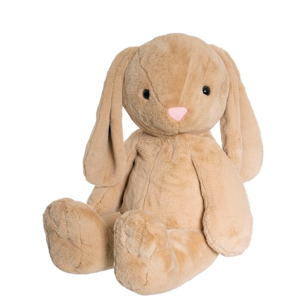 Tk Olivia Rabbit Plush Brown 85Cm