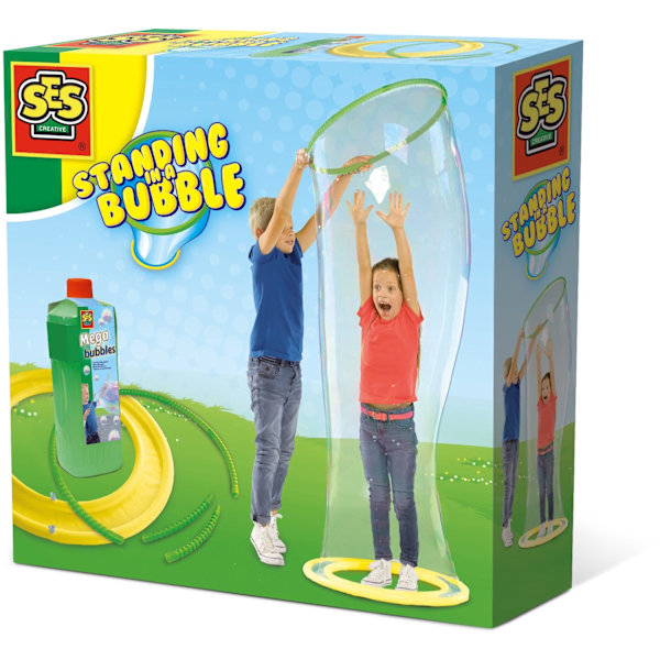 Ses Stå I En Mega Bubbla