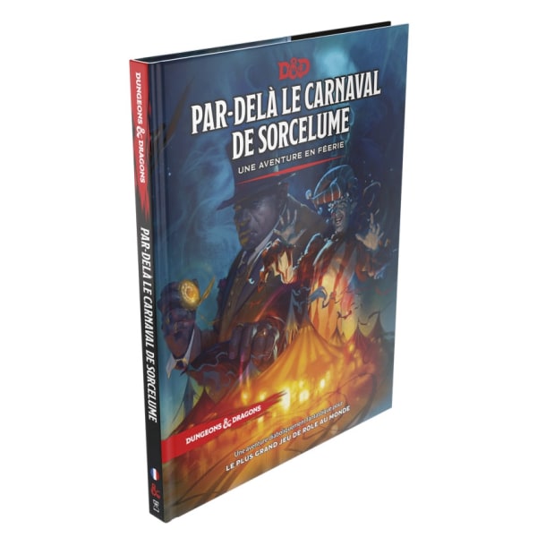 Dungeons & Dragons RPG-seikkailukirja Par-delà le Carnaval de Sorcelume, ranska