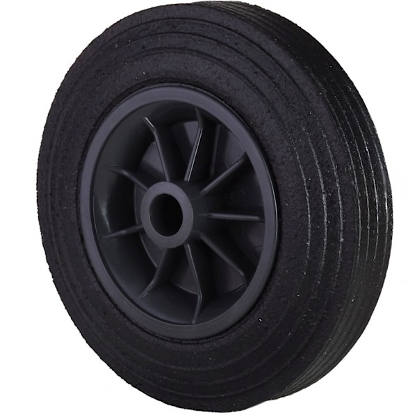 Hjulhjul för skopa, gummiavfallsbehållare, genomgående diameter. 200 mm
