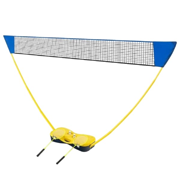 Bærbart badmintonnetsæt 270 cm, ketchere, bæretaske