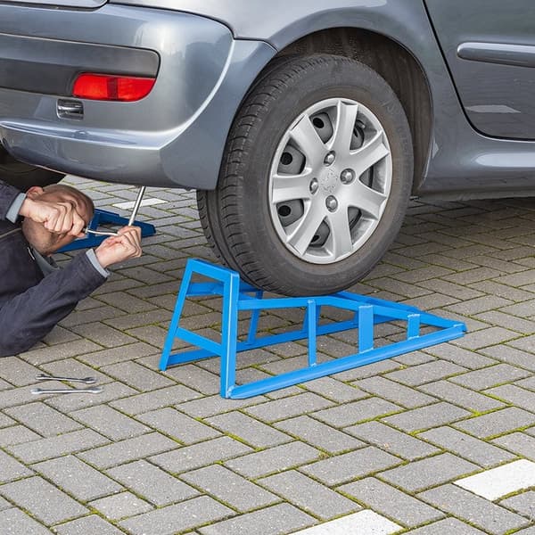 Påkörningsramp stål 1000 kg