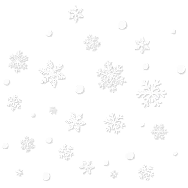 Julevinduesklistermærker Ruhhy 22359