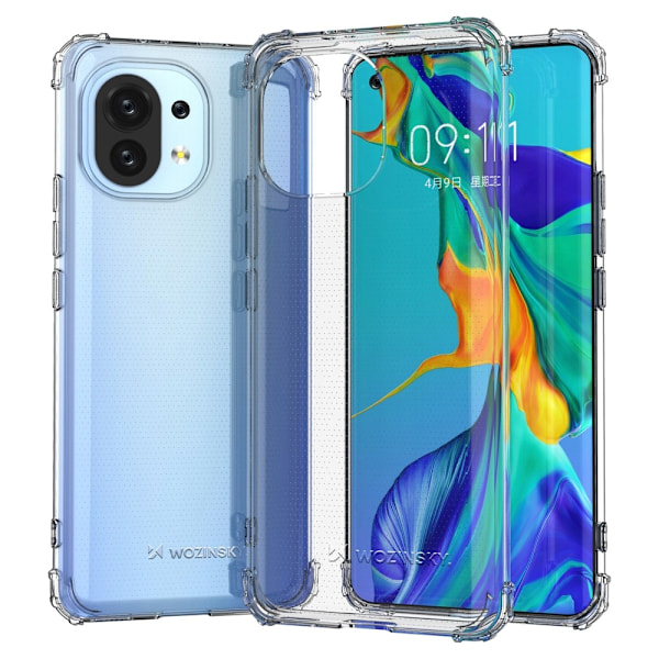 Läpinäkyvä panssaroitu kotelo Xiaomi Mi 11 Anti Shockille