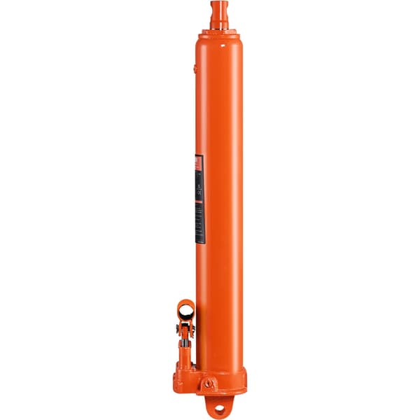 Hydraulisk domkraft med lång ram, 8 ton, motorlyft, gaffelbas