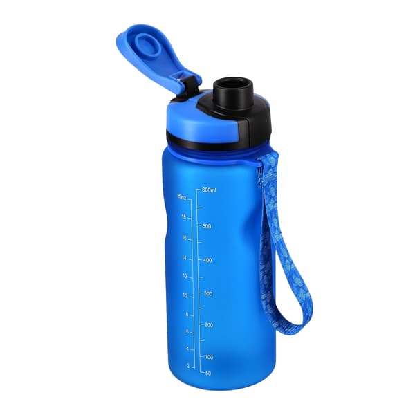 Tritan vattenflaska, 600 ml, blå