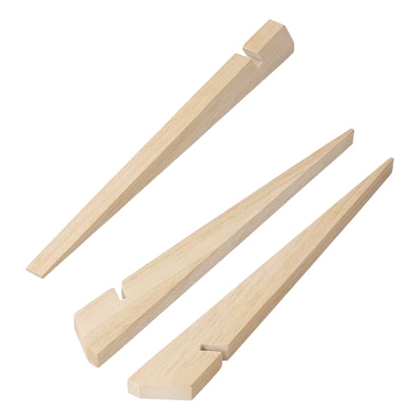 Tältpinne 30cm trä 4 stycken i polybag