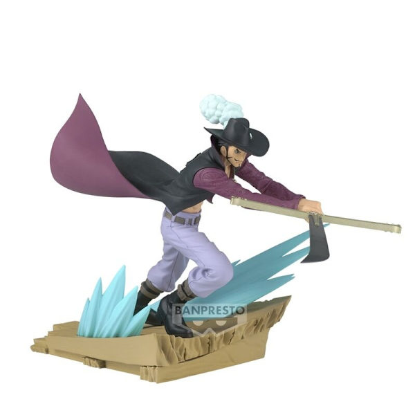 Dracule Mihawk figur, 12 cm samleobjekt, One Piece Anime
