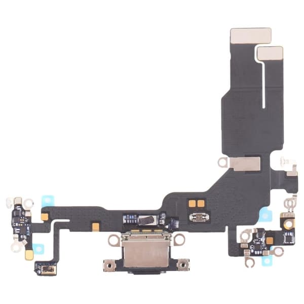 iPhone 15 Original Laddningsport Flexkabel - Svart
