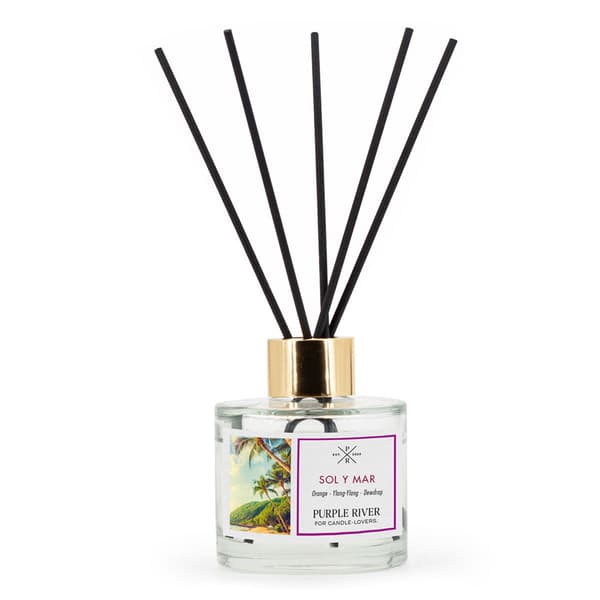 Rørdiffuser 100ml Glas – Langtidsholdbar Duft