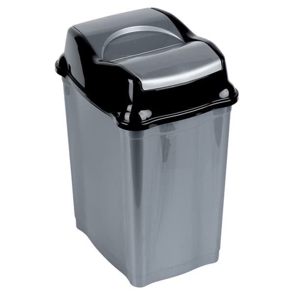 Plastsoptunna grå 28 l