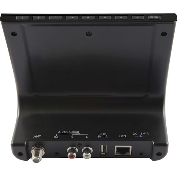 DABMAN i400 Kompakt hybridradio DAB+ / FM / Internet / Bluetooth Svart