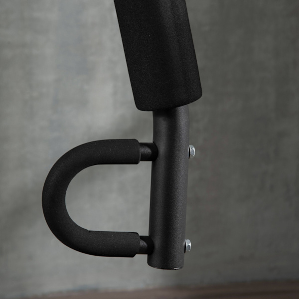 Multigym Fitness Station Med Lat Pull-Down Og Butterfly Bar Og 45 Kg Vægt Styrketræning Stål Imiteret Læder Sort 180 X 108 X 200 Cm