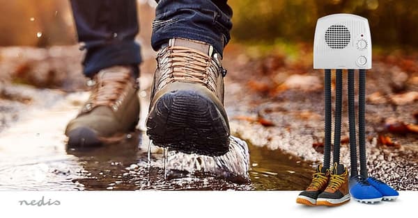 Skotørrer med timer, 350W, overophedningsbeskyttelse