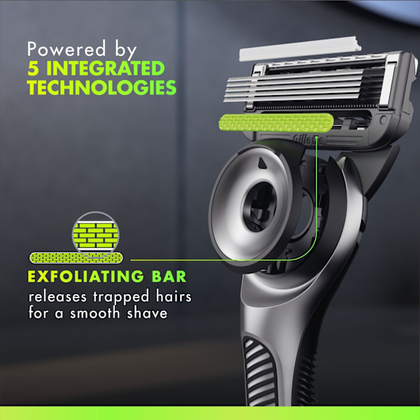 Razor Labs + 2 partakoneen terää, magneettiteline ja matkalaukku