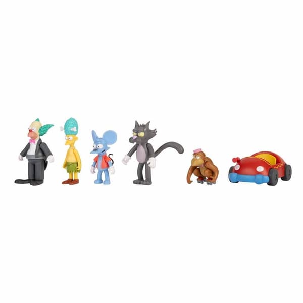 Simpsons 7 cm Figuurit Pakkauksessa 6 keräilylelua