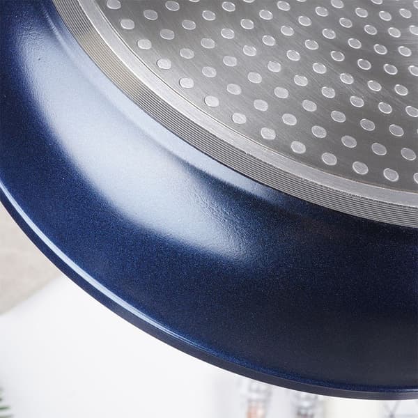 Høj bradepande 28 cm, keramik med diamantkrystaller
