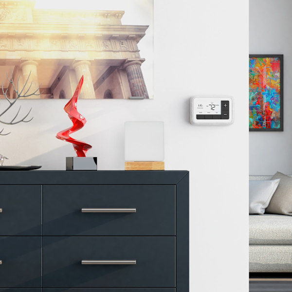 Bordlampe terningform