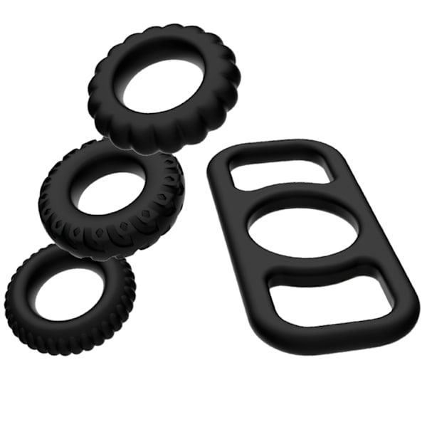 Addicted Toys - kukon sormussetti 4 kpl