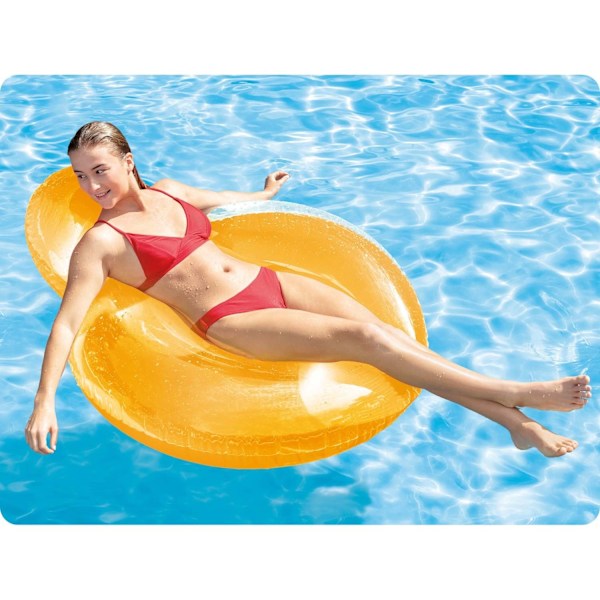 Multifunktionell fåtölj 137 x 122 cm INTEX 58889 rosa